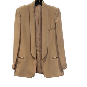 Truth & Pride Beige Shawl Blazer Jacket Sz. S